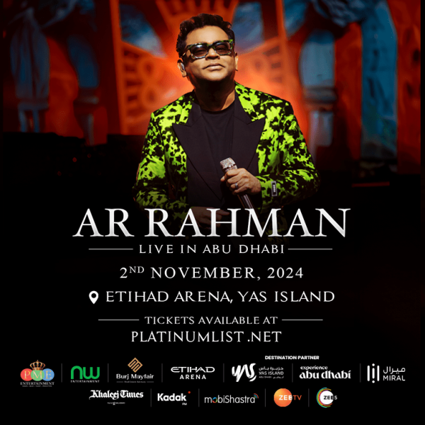 AR Rahman Live In Concert 2024 at Etihad Arena