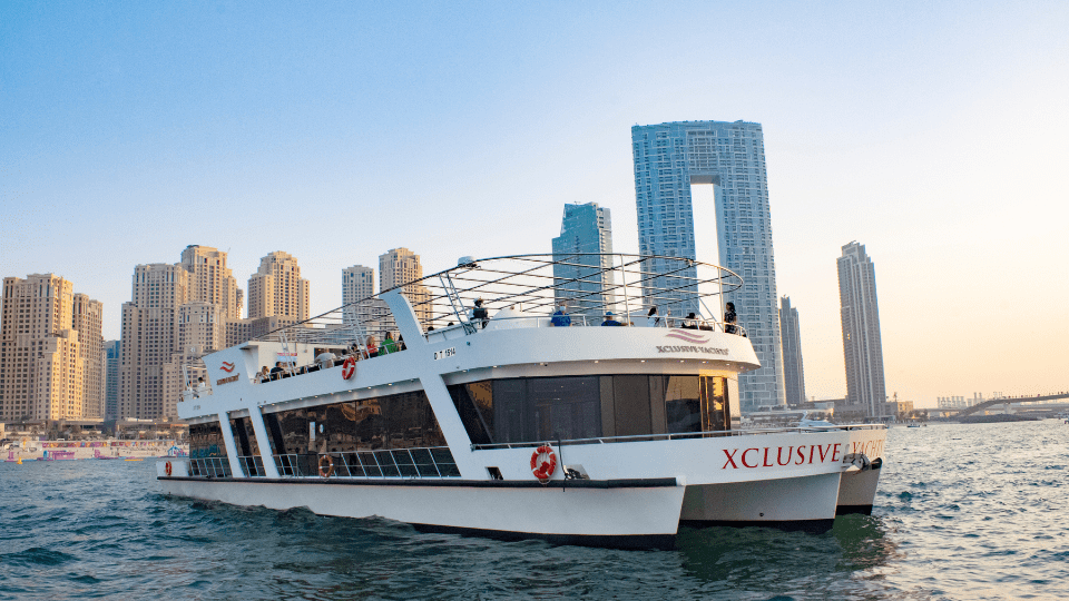 Dubai Marina Sunset Cruise with International Buffet - Boat Tours and Cruises