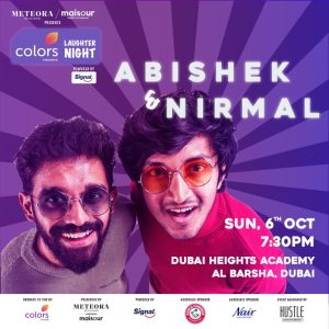 Colors Laughter Night ft. Abishek Kumar & Nirmal Pillai Desi Events