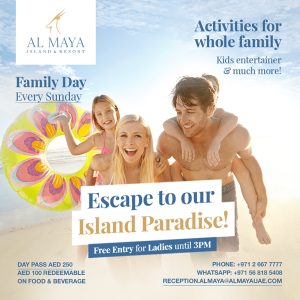 Escape to Our Island Paradise! - Al Maya island & Resort Pool Party Festival