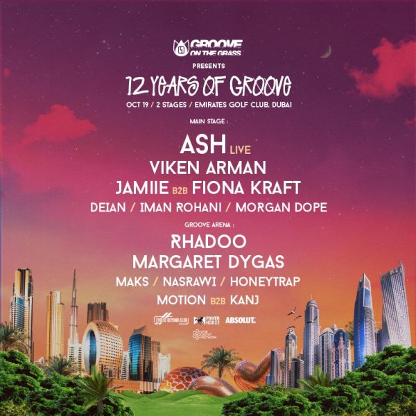 Groove on the Grass - 12 Years of Groove in Dubai Nightlife