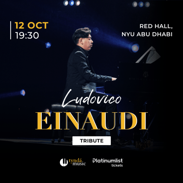 Ludovico Einaudi Tribute by Tynda Music in Abu Dhabi Classical Events