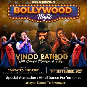 Mesmerizing Bollywood Night with Vinod Rathod Live in Dubai Desi Events