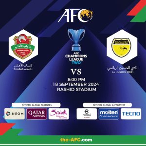 Shabab Al Ahli FC (UAE) vs Al Hussein (JOR) - AFC Sports Events