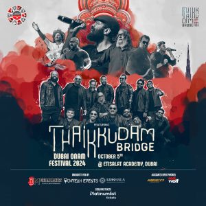 Thaikkudam Bridge Live Concert at Dubai's Onam Fest 2024 Festival