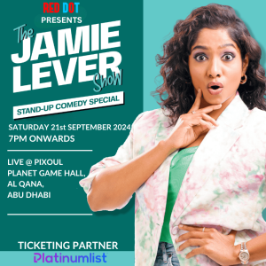 The Jamie Lever Show in Abu Dhabi Shows and Theatrical Plays