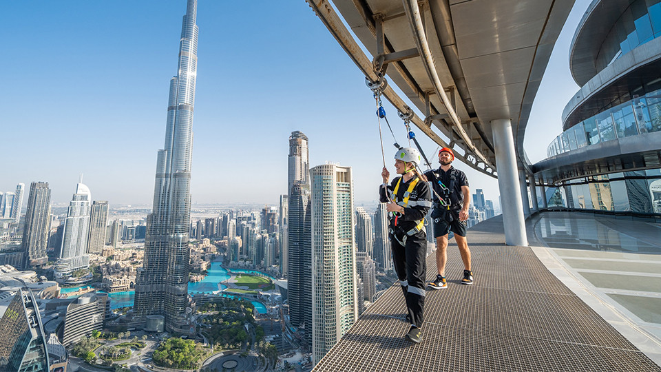 At the Top level 124 + Edge Walk - Burj Khalifa