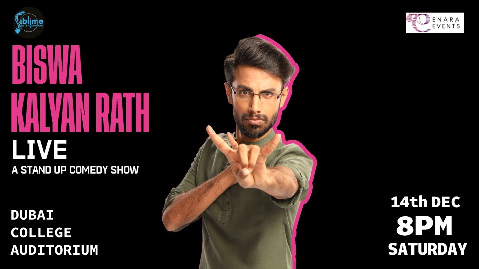 Biswa Kalyan Rath Live in Dubai - Desi Events