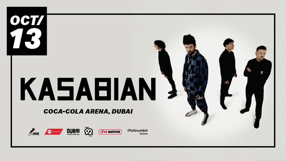 Kasabian Live at Coca-Cola Arena in Dubai - Concerts