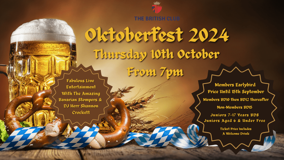 Oktoberfest at The British Club - Festival