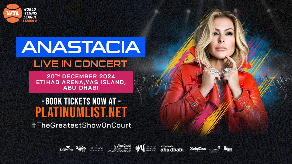 World Tennis League presents, Anastacia Live! at Etihad Arena Abu Dhabi 2024 - Concerts