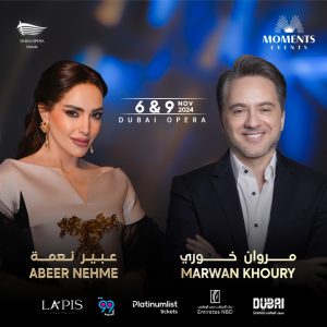 Marwan Khoury and Abeer Nehme in Dubai Arabic Events